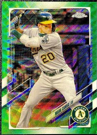 Mark Canha [Green Wave Refractor] #37