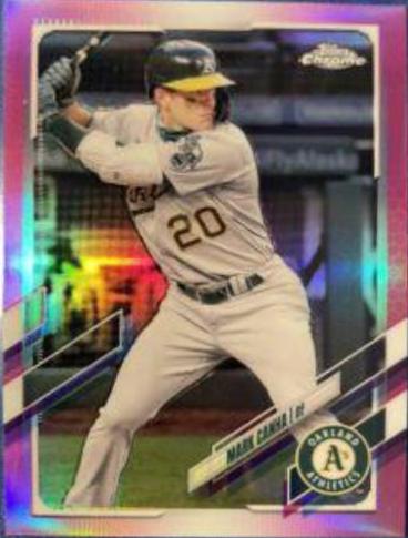 Mark Canha [Pink Refractor] #37