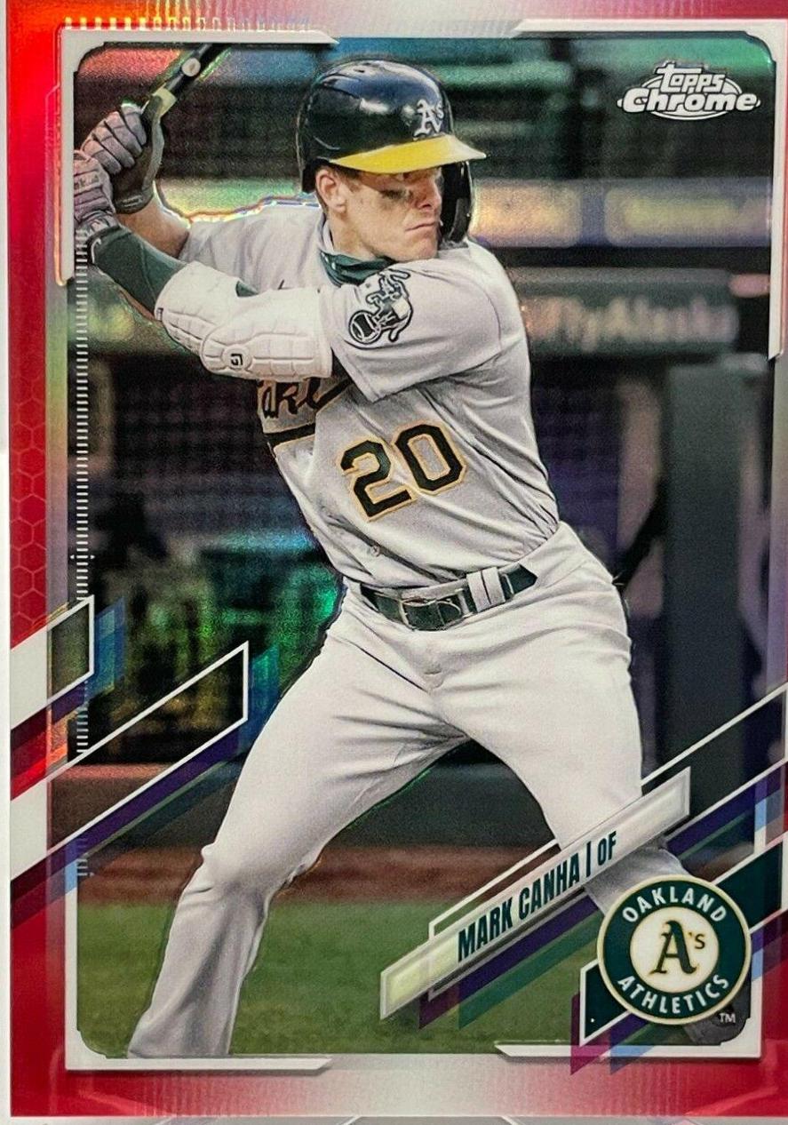 Mark Canha [Red Refractor] #37