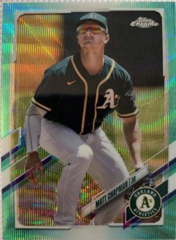 Matt Chapman [Aqua Wave Refractor] #62