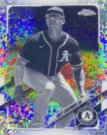 Matt Chapman [Black & White Mini Diamond Refractor] #62