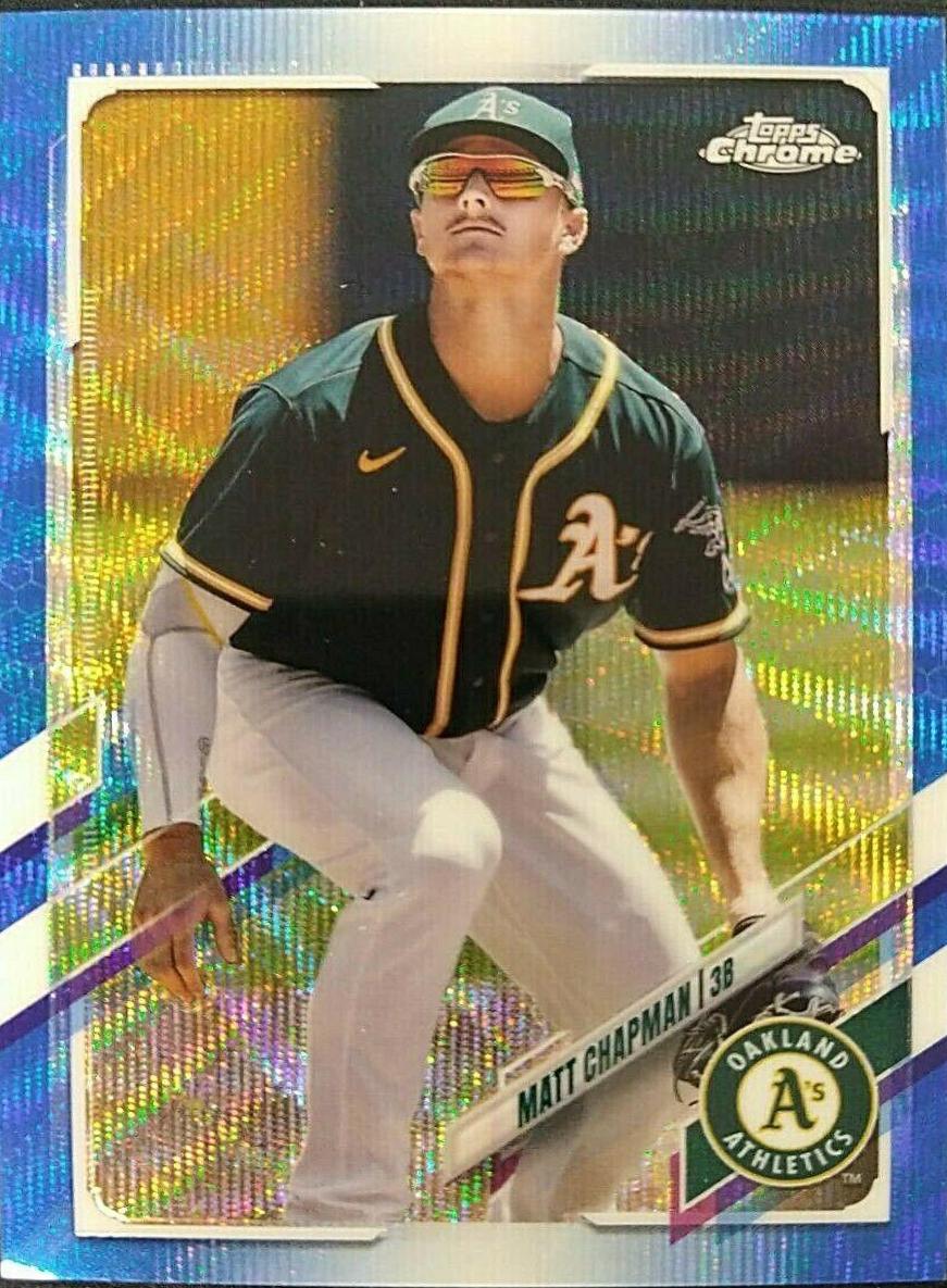 Matt Chapman [Blue Wave Refractor] #62