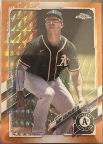 Matt Chapman [Orange Wave Refractor] #62