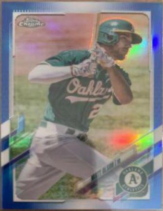 Matt Olson [Blue Refractor] #48
