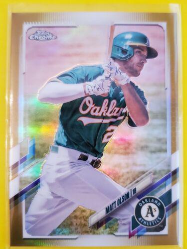Matt Olson [Gold Refractor] #48