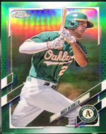 Matt Olson [Green Refractor] #48