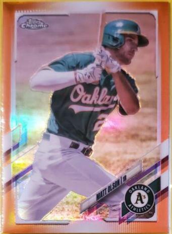 Matt Olson [Orange Refractor] #48