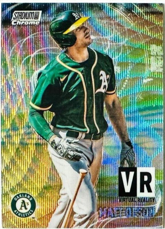 Matt Olson [Orange Wave Refractor] #48