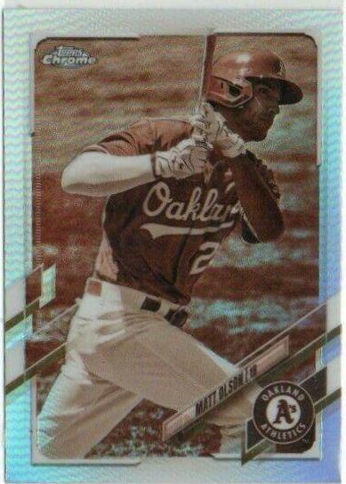 Matt Olson [Sepia Refractor] #48