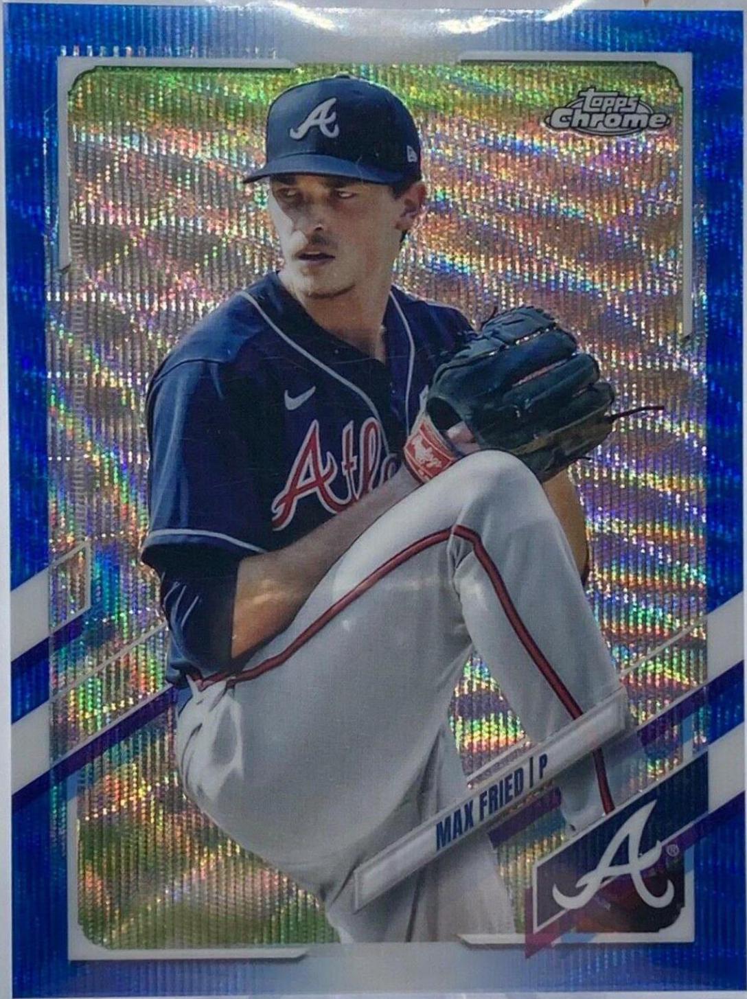 Max Fried [Blue Wave Refractor] #110