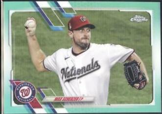 Max Scherzer [Aqua Refractor] #33