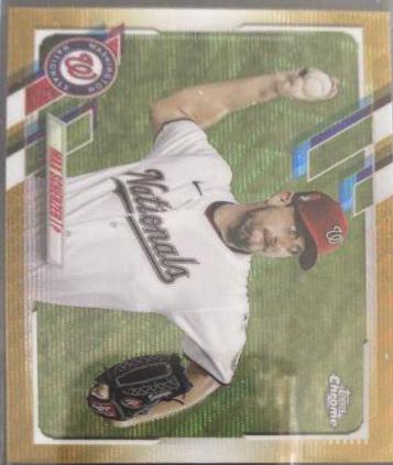 Max Scherzer [Gold Refractor] #33