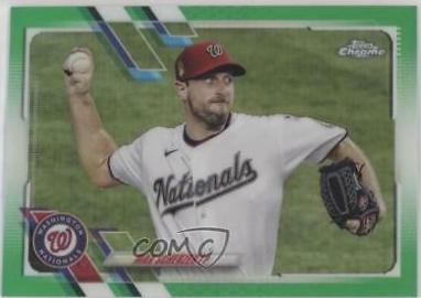 Max Scherzer [Green Refractor] #33