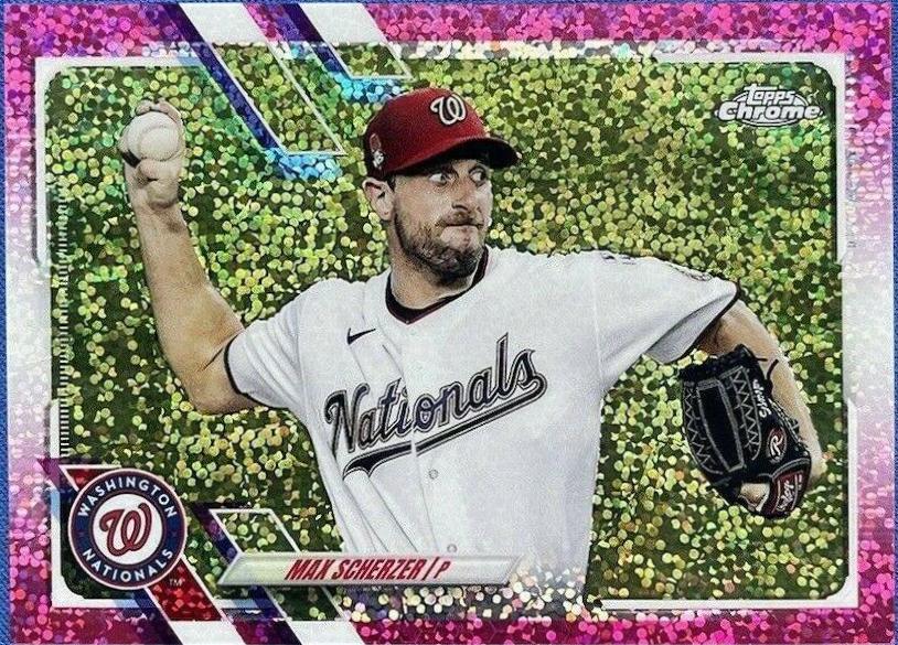Max Scherzer [Magenta Speckle Refractor] #33