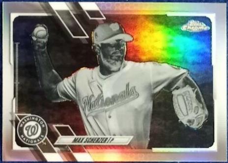 Max Scherzer [Negative Refractor] #33