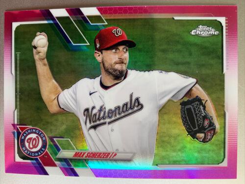 Max Scherzer [Pink Refractor] #33