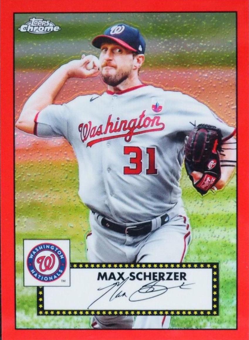 Max Scherzer [Red Refractor] #33