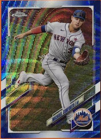 Michael Conforto [Blue Wave Refractor] #213