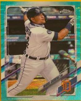 Miguel Cabrera [Aqua Wave Refractor] #10
