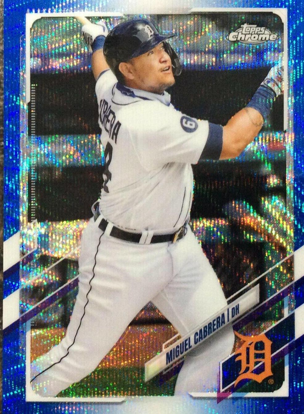 Miguel Cabrera [Blue Refractor] #10