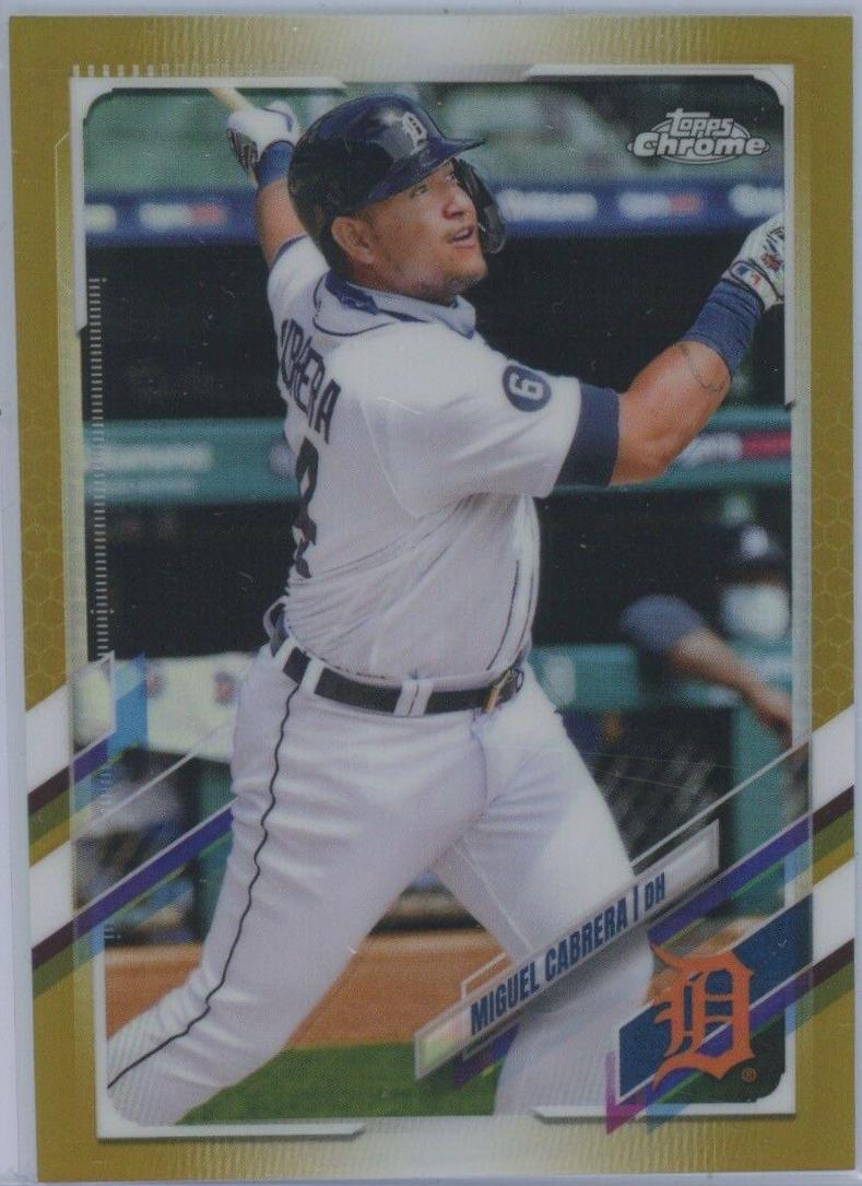 Miguel Cabrera [Gold Refractor] #10