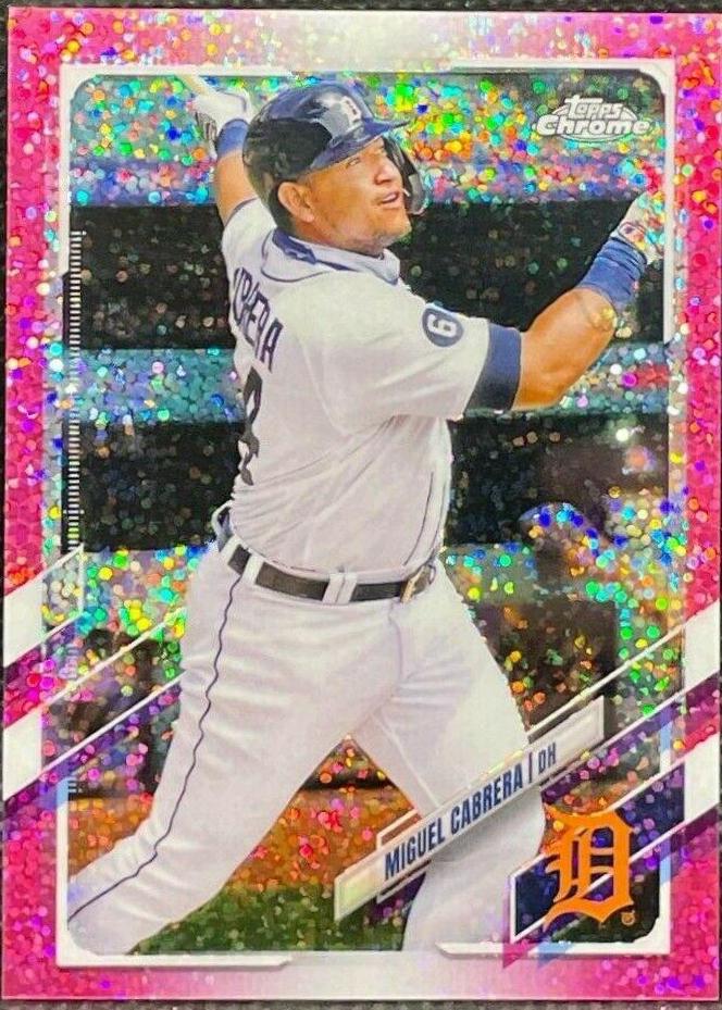 Miguel Cabrera [Magenta Speckle Refractor] #10