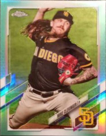 Mike Clevinger [Aqua Refractor] #130