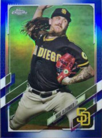 Mike Clevinger [Blue Refractor] #130