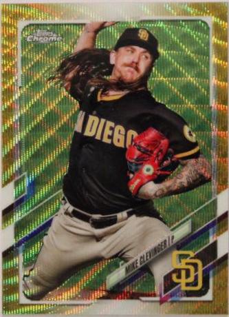 Mike Clevinger [Gold Wave Refractor] #130