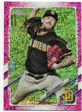 Mike Clevinger [Magenta Speckle Refractor] #130