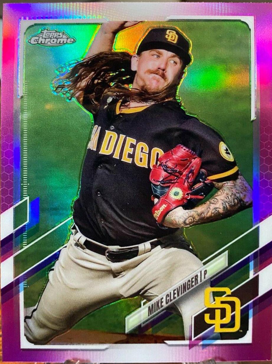 Mike Clevinger [Pink Refractor] #130