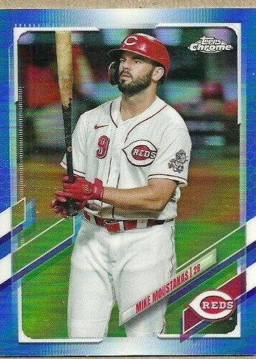 Mike Moustakas [Blue Refractor] #57