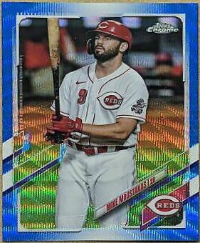 Mike Moustakas [Blue Wave Refractor] #57