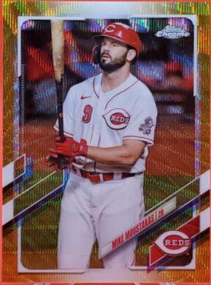 Mike Moustakas [Gold Wave Refractor] #57