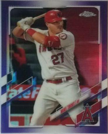 Mike Trout [Purple Refractor] #27