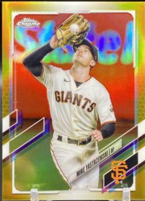 Mike Yastrzemski [Gold Refractor] #108