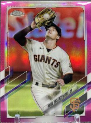 Mike Yastrzemski [Magenta Refractor] #108