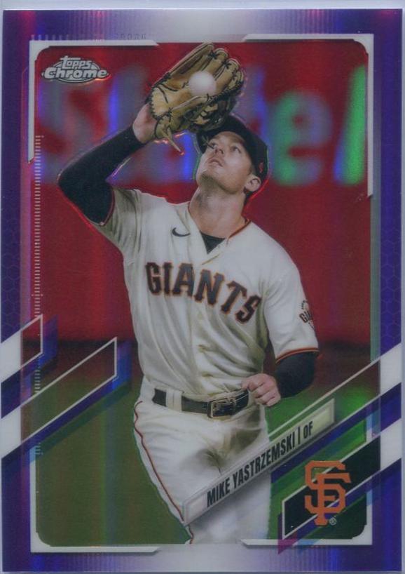 Mike Yastrzemski [Purple Refractor] #108