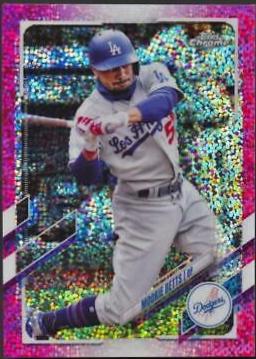 Mookie Betts [Magenta Speckle Refractor] #100