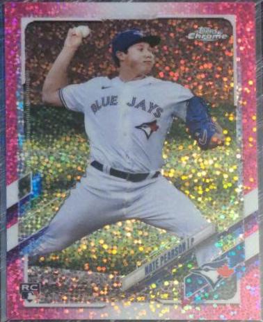 Nate Pearson [Magenta Speckle Refractor] #136