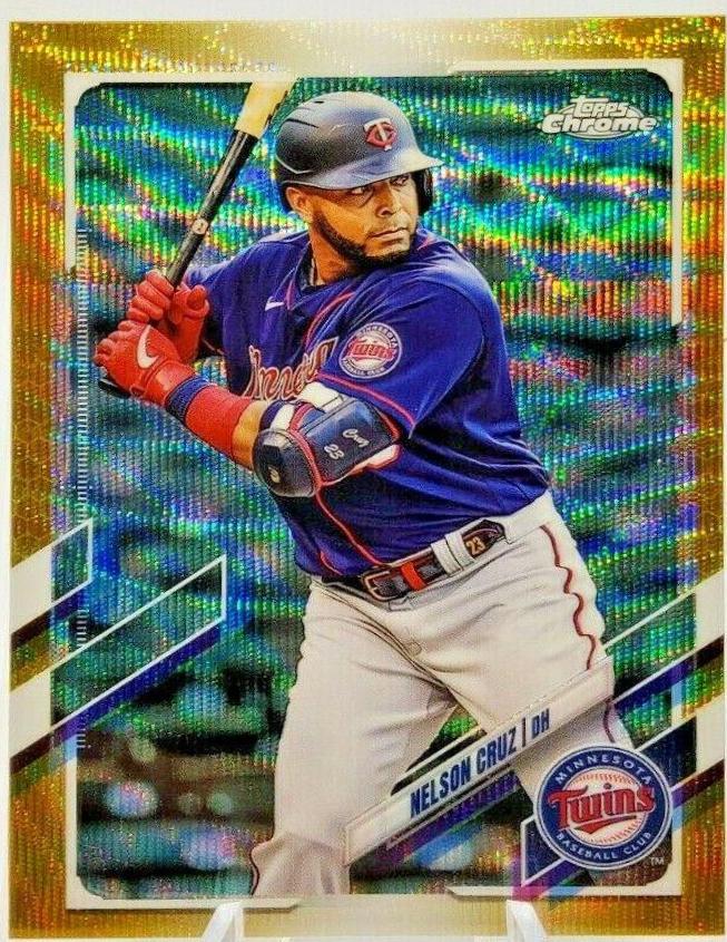 Nelson Cruz [Gold Wave Refractor] #180