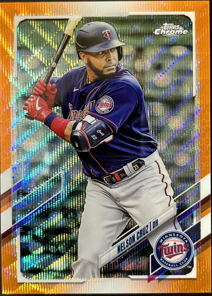 Nelson Cruz [Orange Wave Refractor] #180