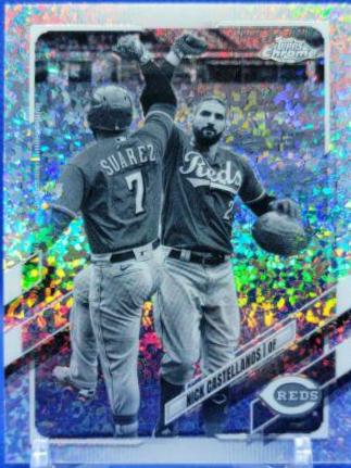 Nick Castellanos [Black & White Mini Diamond Refractor] #205