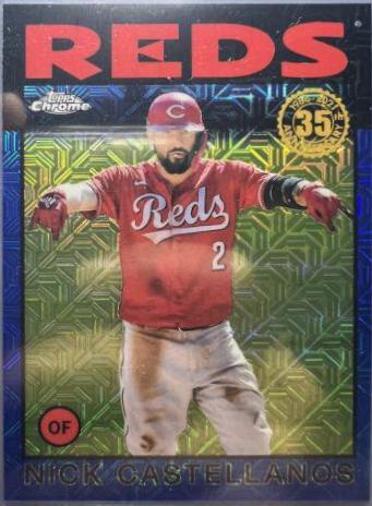 Nick Castellanos [Blue Refractor] #205