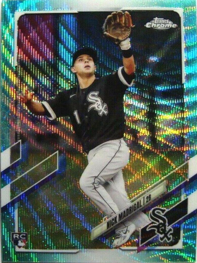 Nick Madrigal [Aqua Wave Refractor] #79