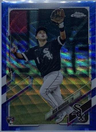 Nick Madrigal [Blue Wave Refractor] #79