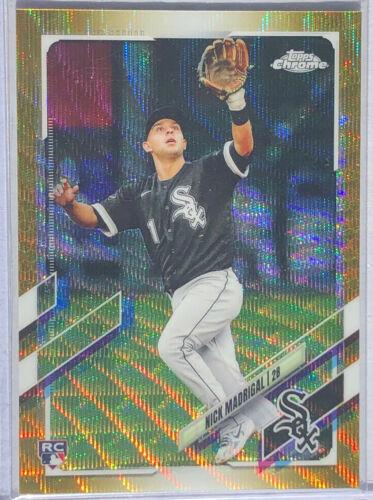 Nick Madrigal [Gold Wave Refractor] #79