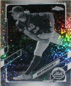 Noah Syndergaard [Black & White Mini Diamond Refractor] #35