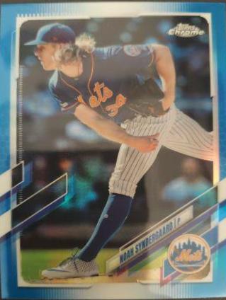 Noah Syndergaard [Blue Refractor] #35