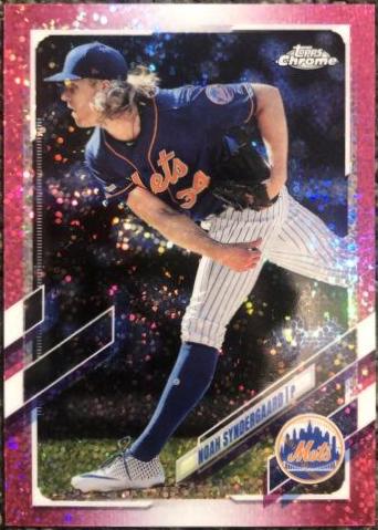 Noah Syndergaard [Magenta Speckle Refractor] #35